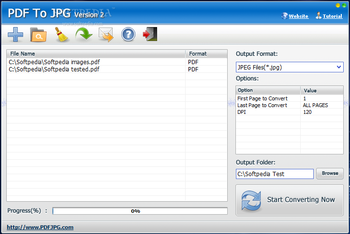 PDF To JPG screenshot 2
