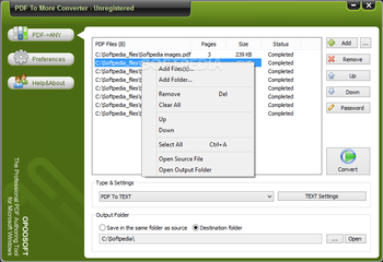 PDF To More Converter screenshot 3