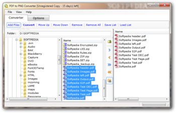 PDF to PNG Converter screenshot