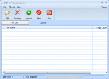 PDF to Text Converter Free screenshot