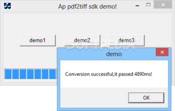 PDF to Tiff SDK/COM Server License screenshot