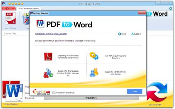 PDF to Word screenshot