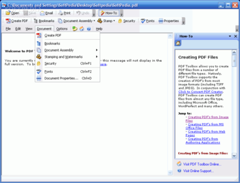 PDF Toolbox screenshot 3