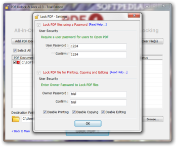 PDF Unlock & Lock screenshot 3