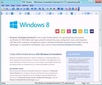 PDF Viewer for Windows 8 screenshot