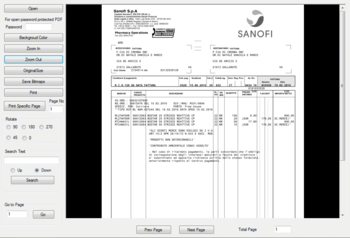 PDF Viewer SDK ActiveX Control screenshot