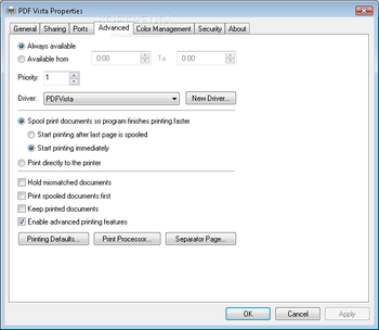 PDF Vista Server Edition screenshot 5