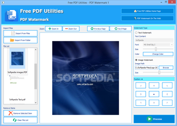 PDF Watermark screenshot 2