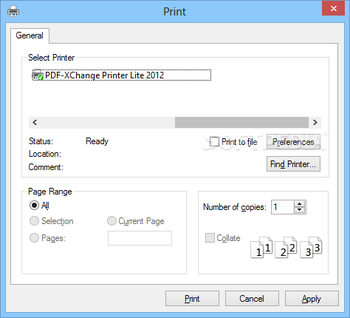 PDF-XChange Printer Lite screenshot 3