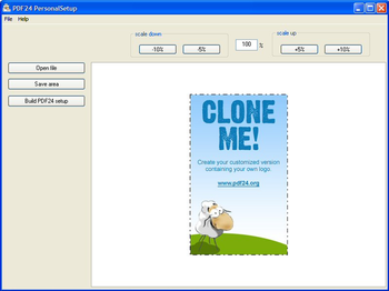 PDF24-personalizer screenshot 2