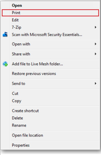 PDF2Printer for Windows 8 screenshot 2