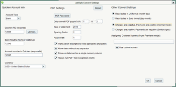 pdf2qfx Convert screenshot 2
