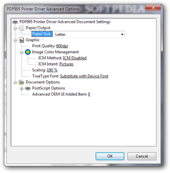 Pdf995 Printer Driver screenshot 4