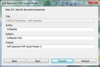 PDF/A Quick Master screenshot 2