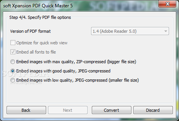 PDF/A Quick Master screenshot 3
