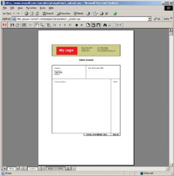PDFBuilderASP screenshot 2