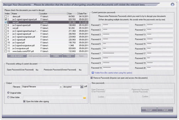PDFCool Free PDF Password Protector screenshot