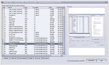 PDFCool PDF Creator Freeware screenshot