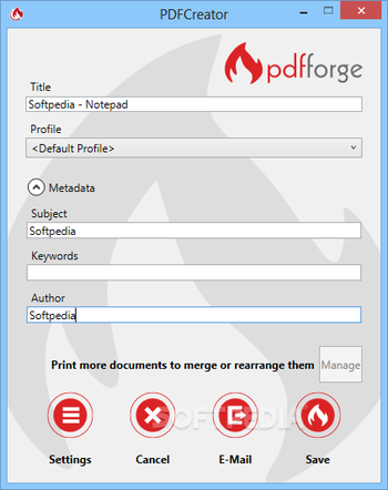 PDFCreator screenshot 3