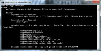 PdfCrypt screenshot