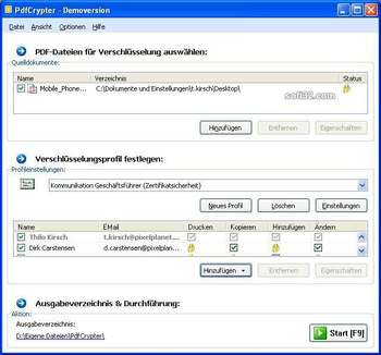 PdfCrypter screenshot 2