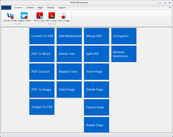 PDFdu PDF Converter screenshot