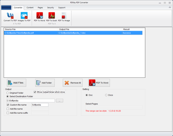 PDFdu PDF Converter screenshot 7