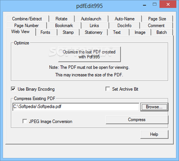 pdfEdit995 screenshot 11