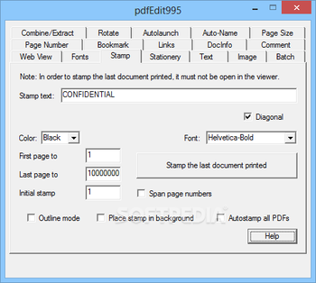 pdfEdit995 screenshot 13