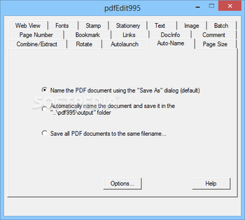 pdfEdit995 screenshot 4