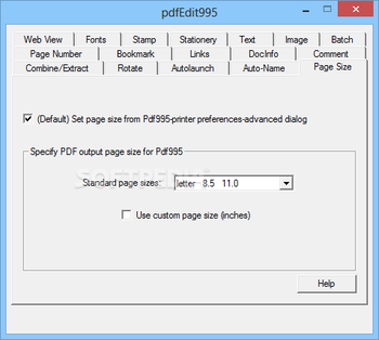 pdfEdit995 screenshot 5