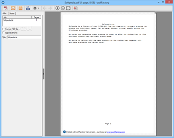 pdfFactory screenshot
