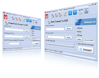 PdfGolds Converter screenshot