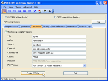 PDFill Free PDF and Image Writer screenshot 5