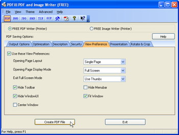 PDFill Free PDF and Image Writer screenshot 7