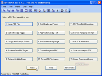 PDFill FREE PDF Tools screenshot 2