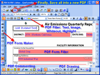 PDFill PDF Editor screenshot 2