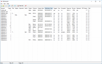 PDFInfoGUI screenshot