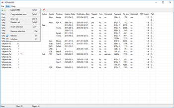 PDFInfoGUI screenshot 3