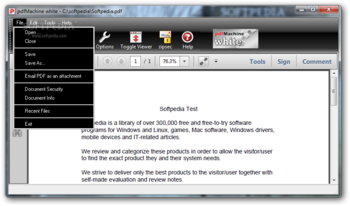 pdfMachine white screenshot 2
