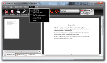 pdfMachine white screenshot 5