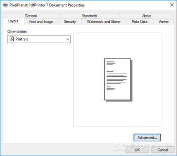 PdfPrinter screenshot