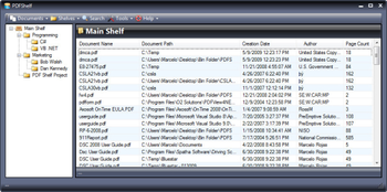 PDFShelf screenshot