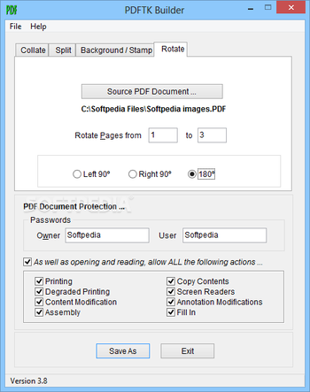 PDFTK Builder screenshot 4