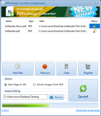 PDFtoImage Converter screenshot