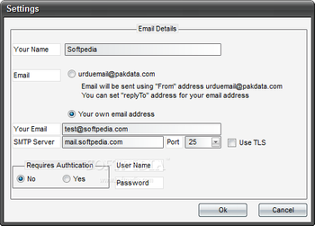 PDMS Urdu Email screenshot 2