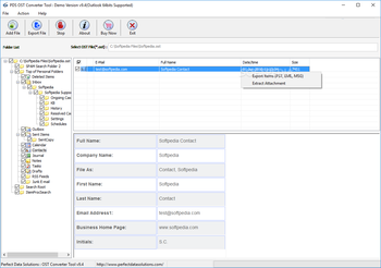 PDS OST Converter Tool screenshot