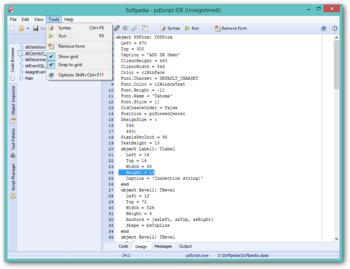 pdScript IDE Lite screenshot 3