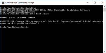 PDX2TXT screenshot