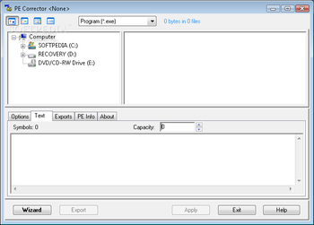 PE Corrector screenshot 2